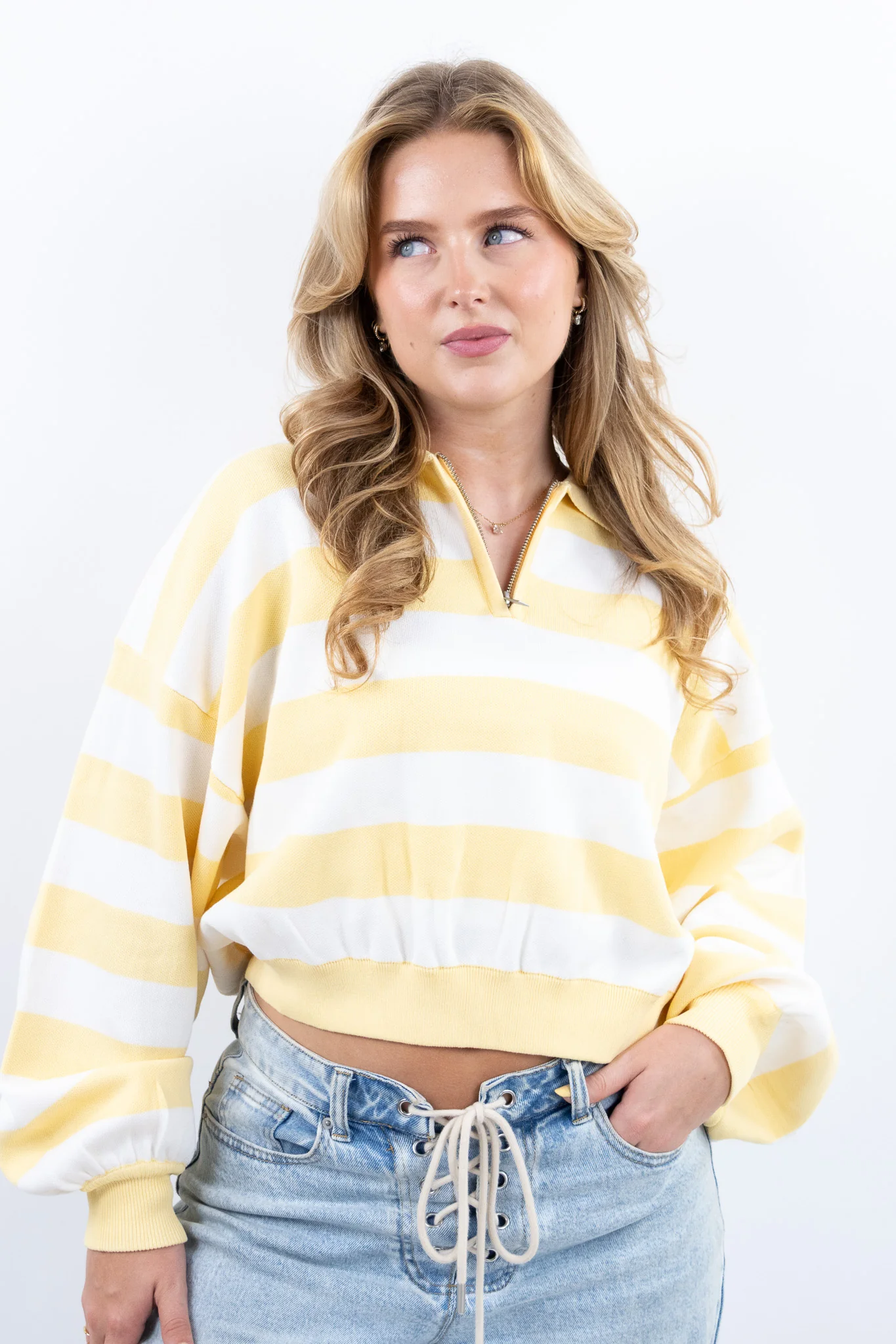 Sunny Striped Halfzip - Image 2
