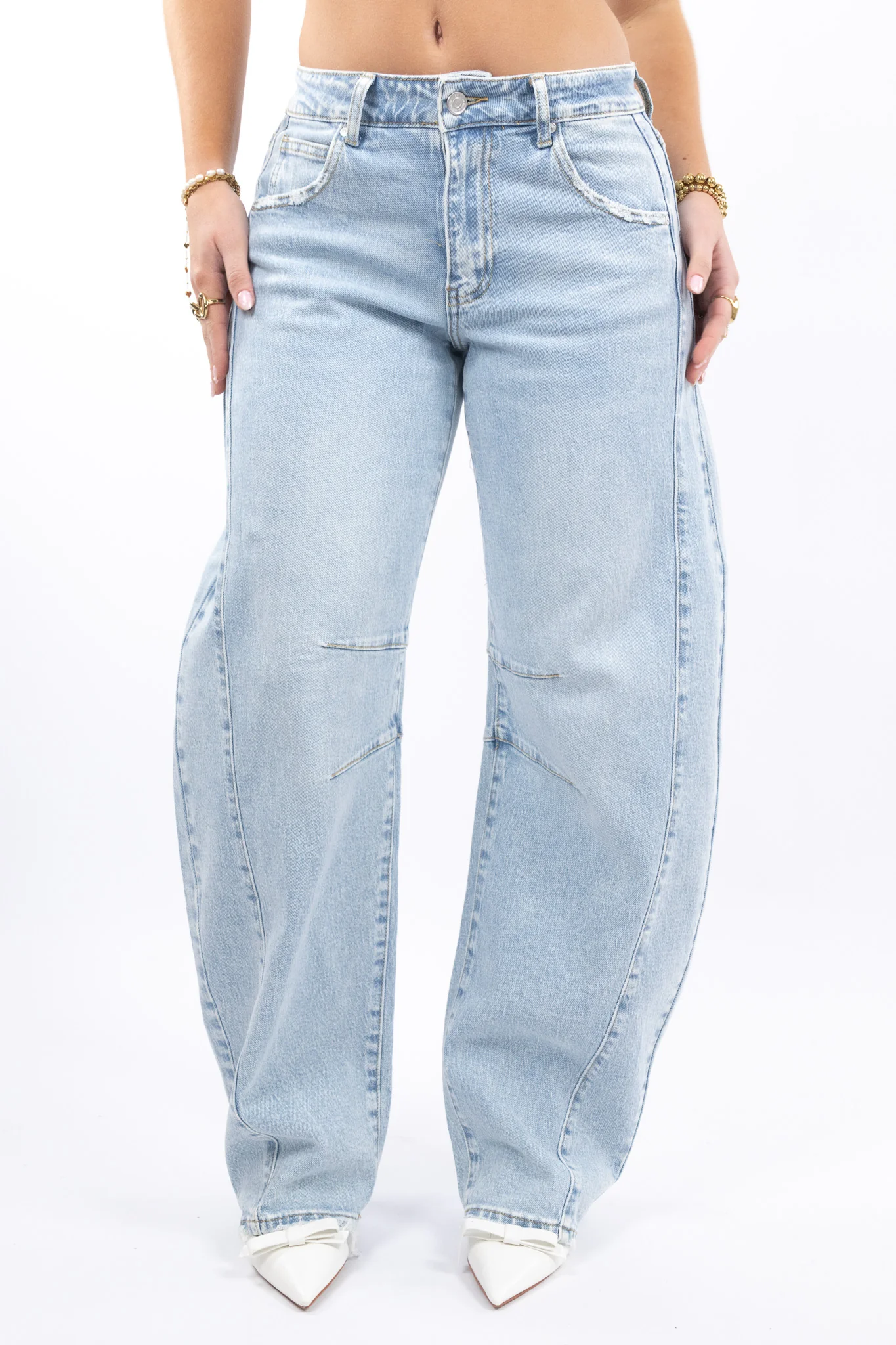 Balloon Fit Jeans - Image 7