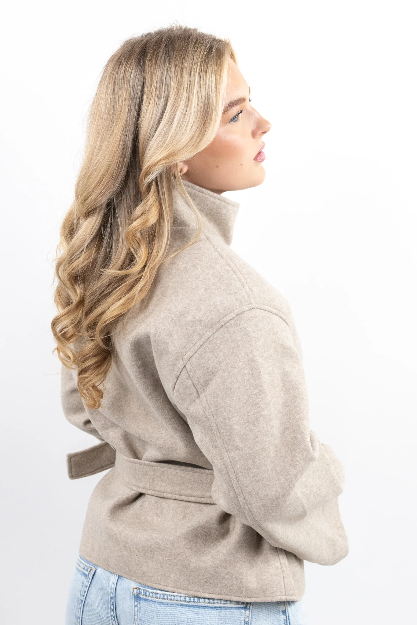 Belted Wool Jacket - Image 6