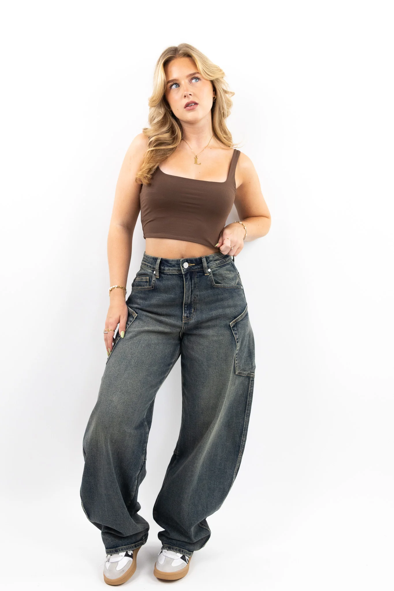 Brooklyn Cargo Balloon Jeans - Image 21
