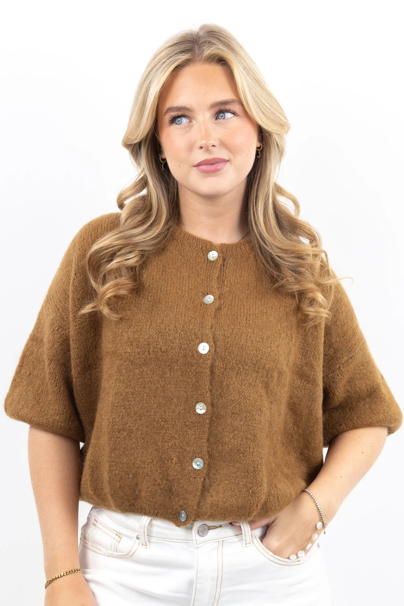 Button Up Knit Cardigan - Image 4