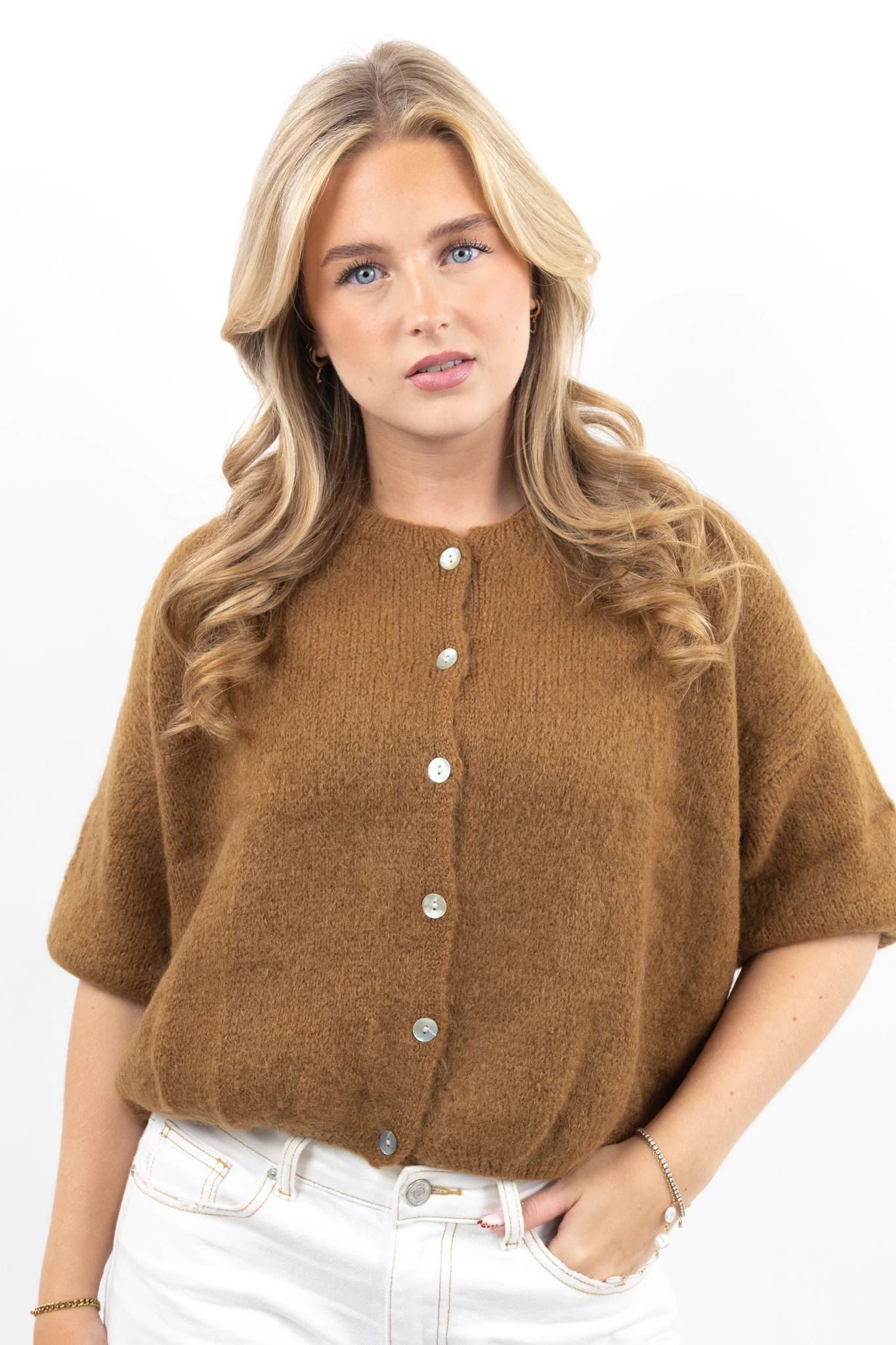 Button Up Knit Cardigan - Image 5