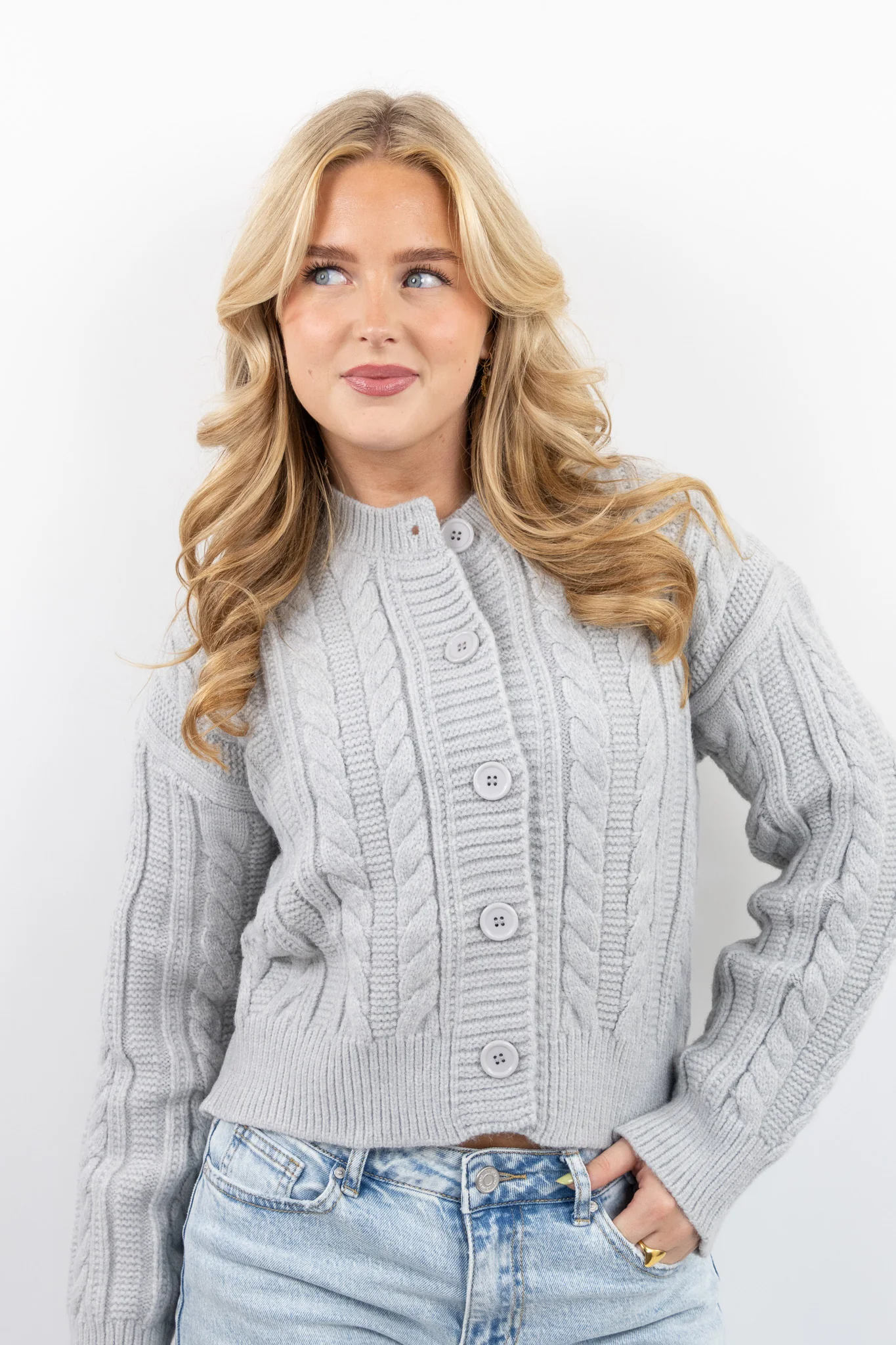 Cozy Cable Cardigan - Image 2
