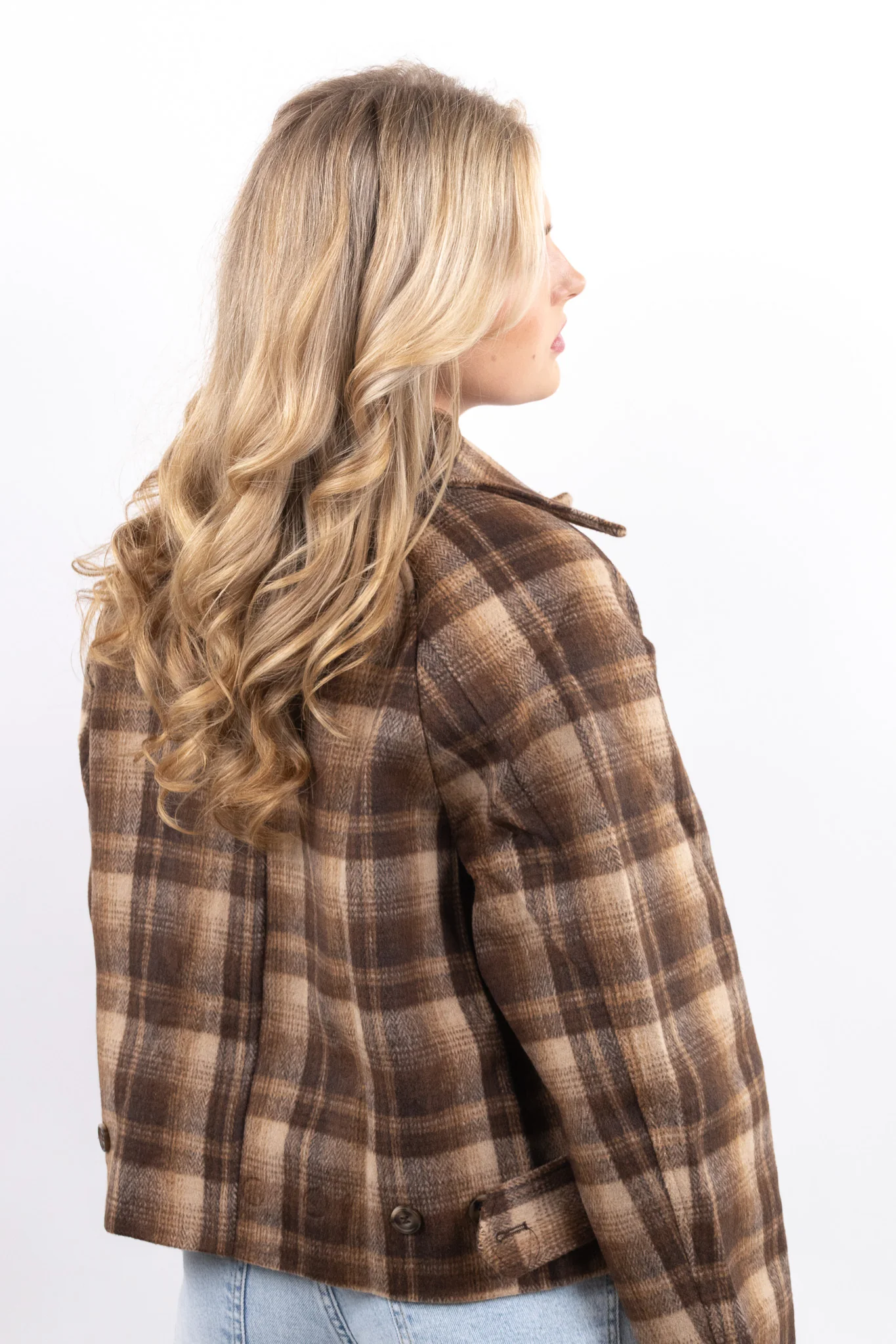 Cozy Checkered Jacket - Image 3