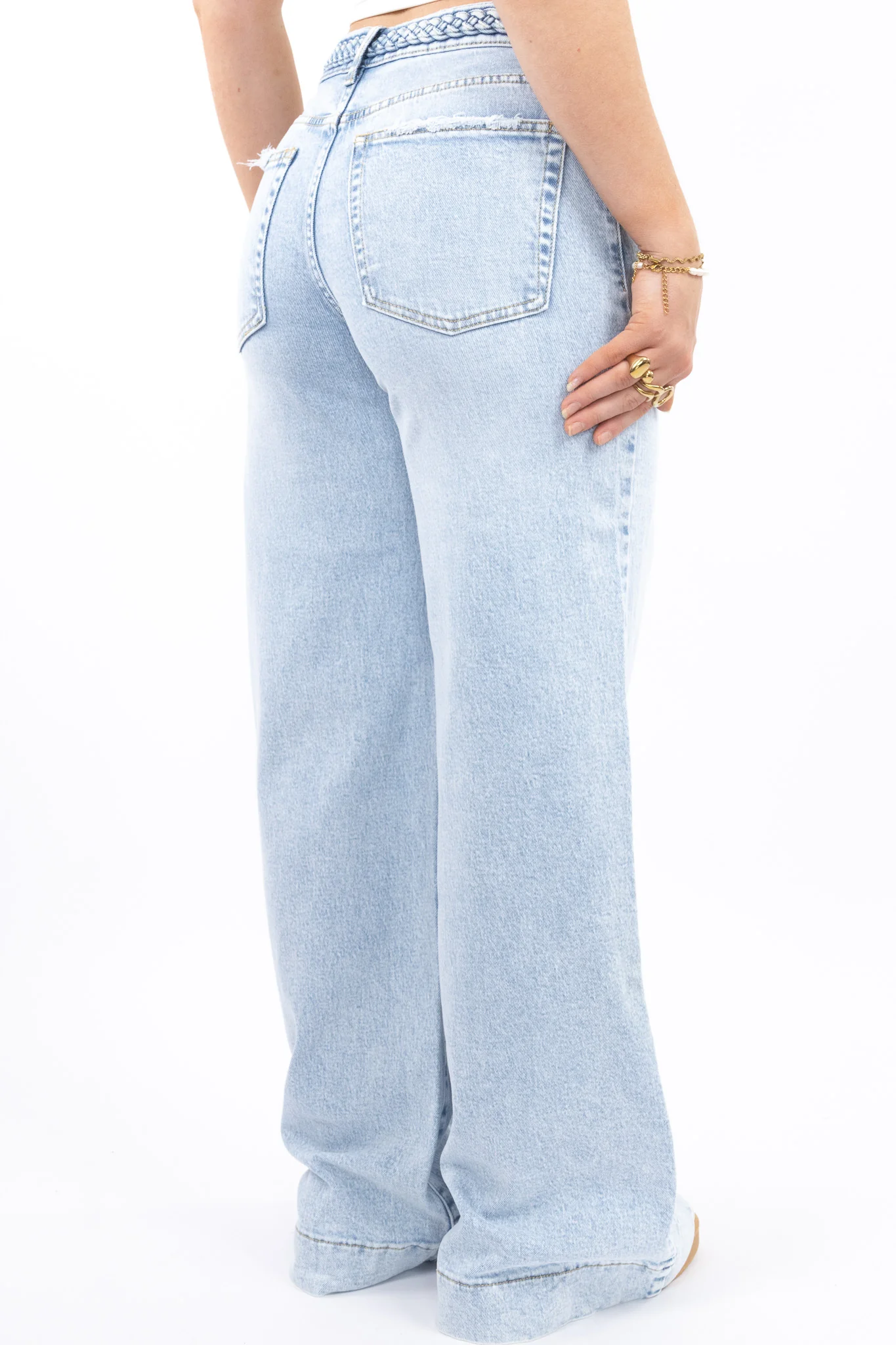 Frankie Wide Leg Jeans - Image 3