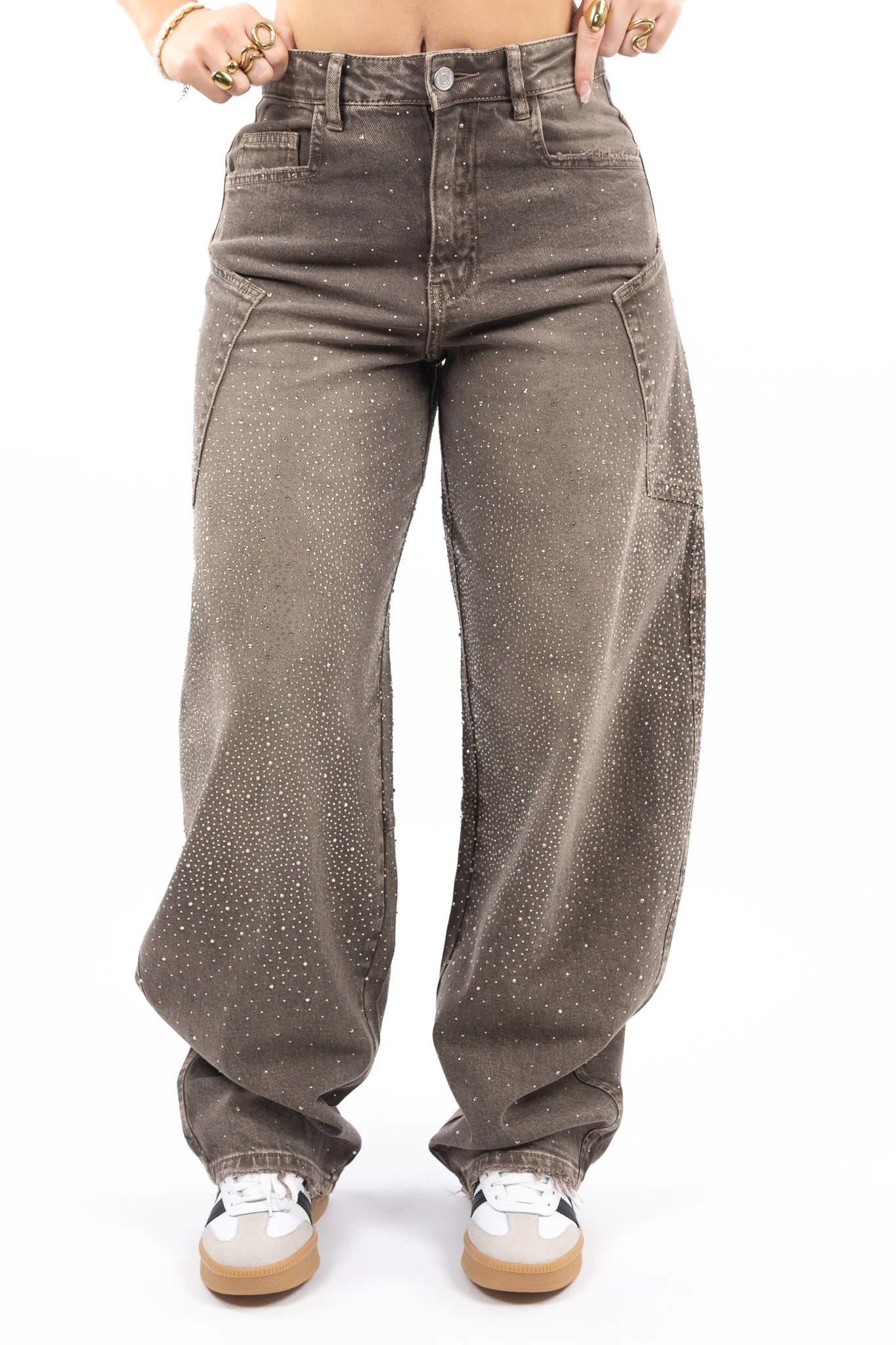 Glitter Brooklyn Balloon jeans