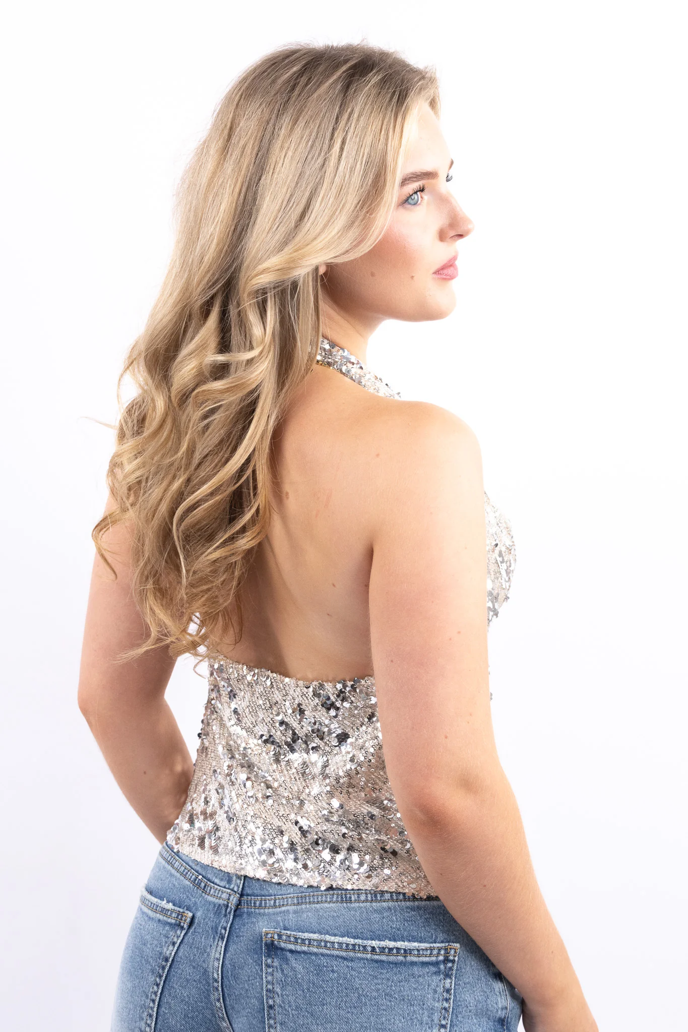Glitter Halter Top - Image 7