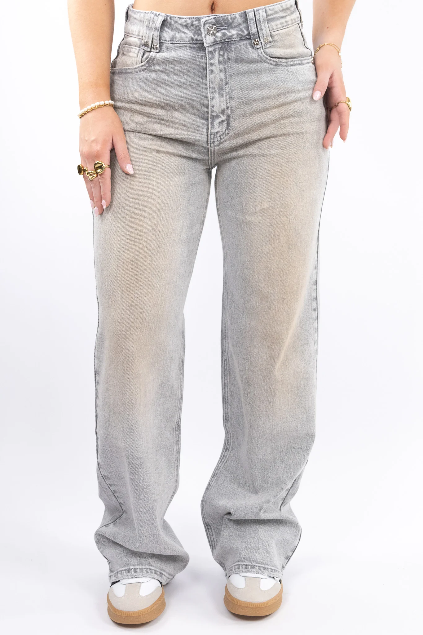 Quinn Vintage Wide Leg Jeans