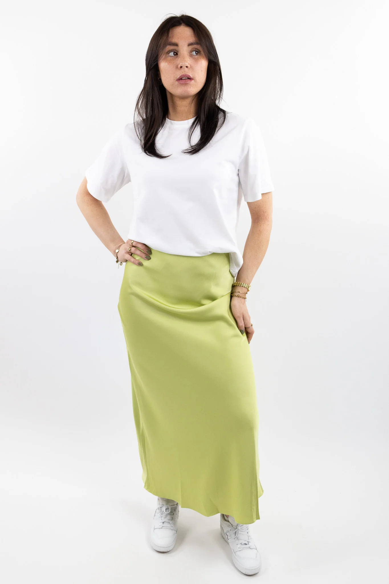 Rae satin skirt - Image 3