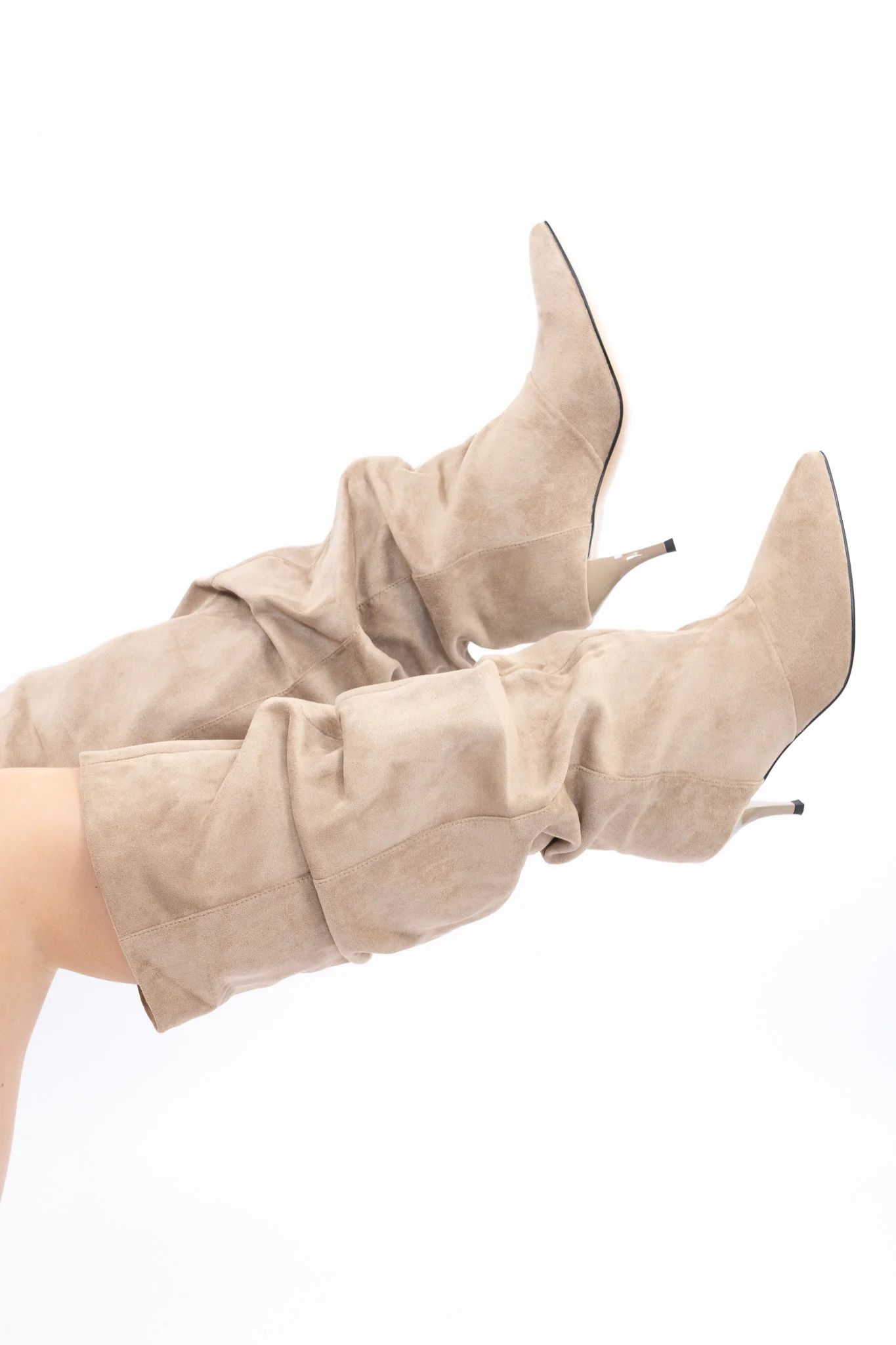 Runway Slouch Knee Boots - Image 2