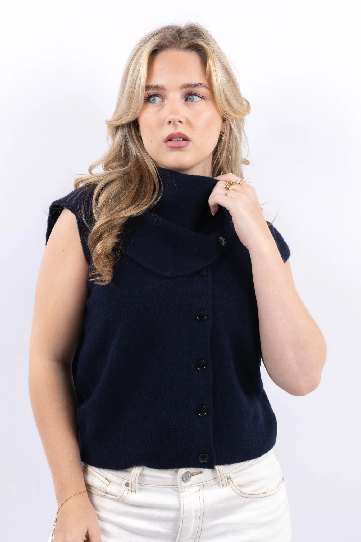 Scarf Knit Top - Image 3