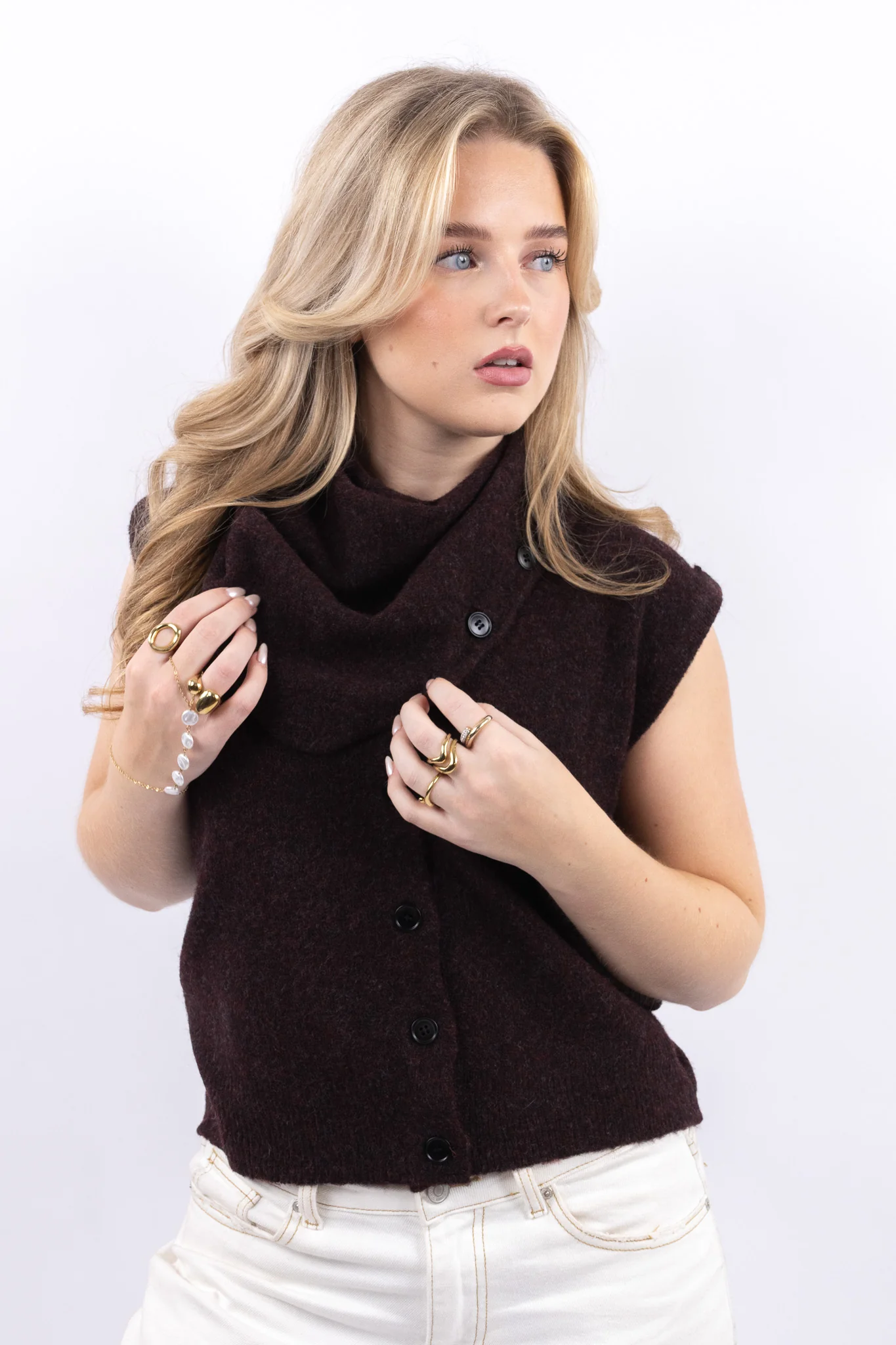 Scarf Knit Top - Image 4