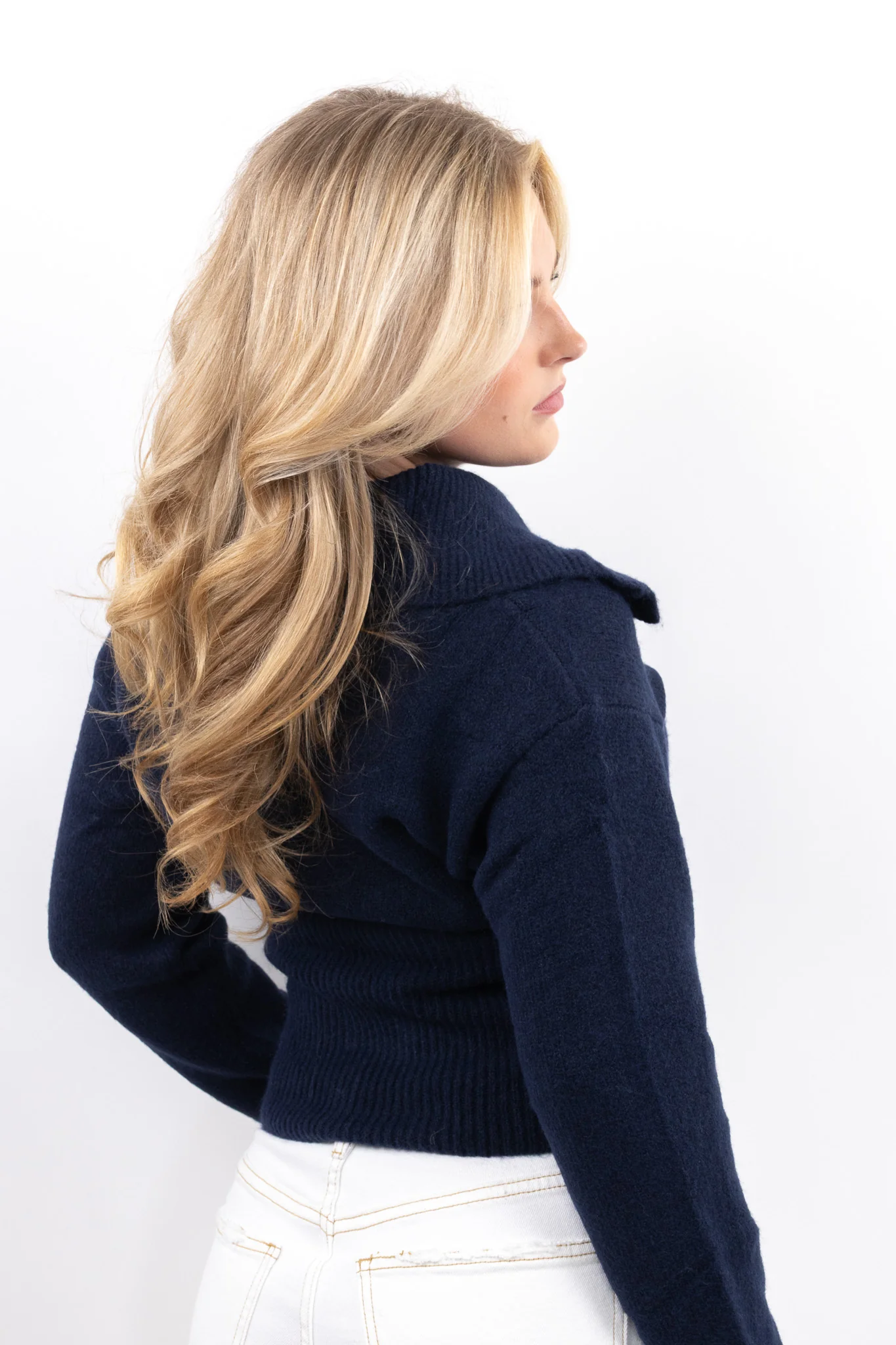 Soft Knit Polo Sweater - Image 14
