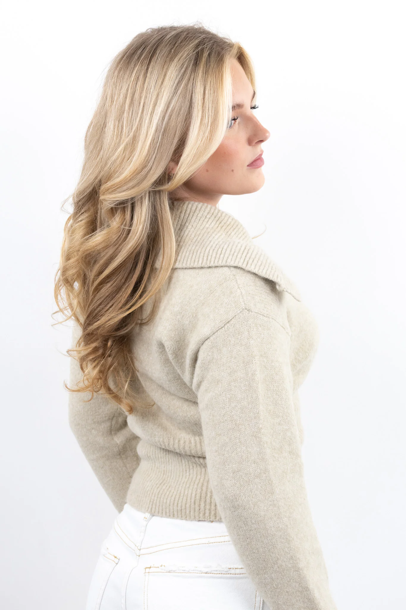 Soft Knit Polo Sweater - Image 8