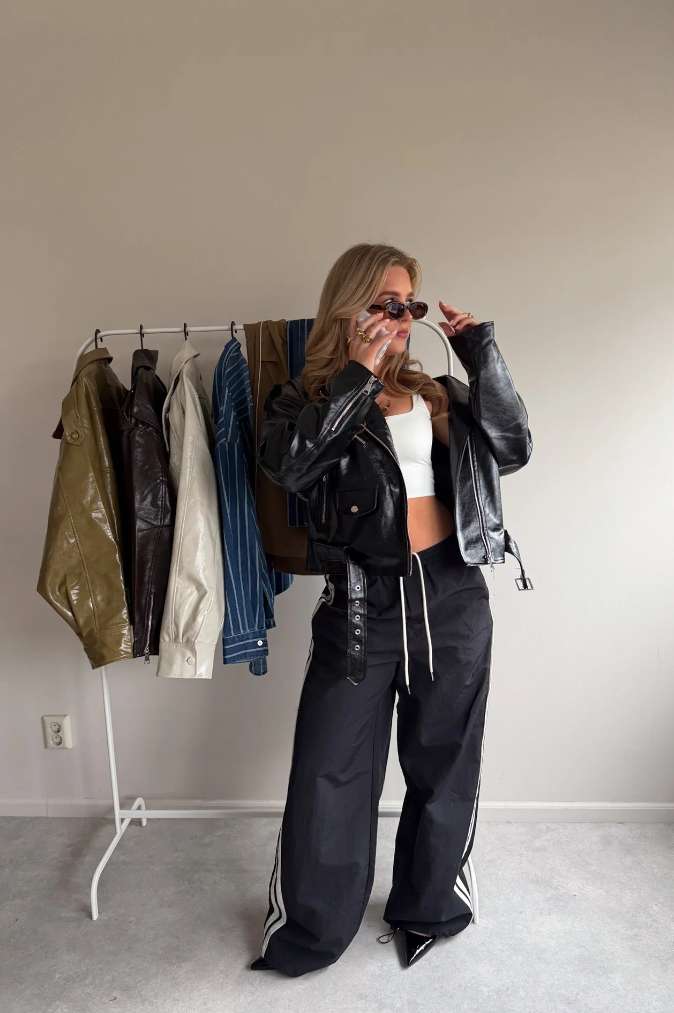 Statement Leather Jacket - Image 2