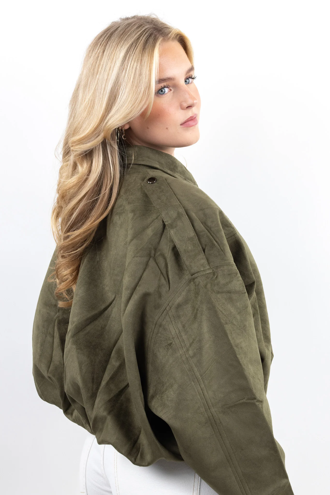 Suede Look Jacket - Image 9