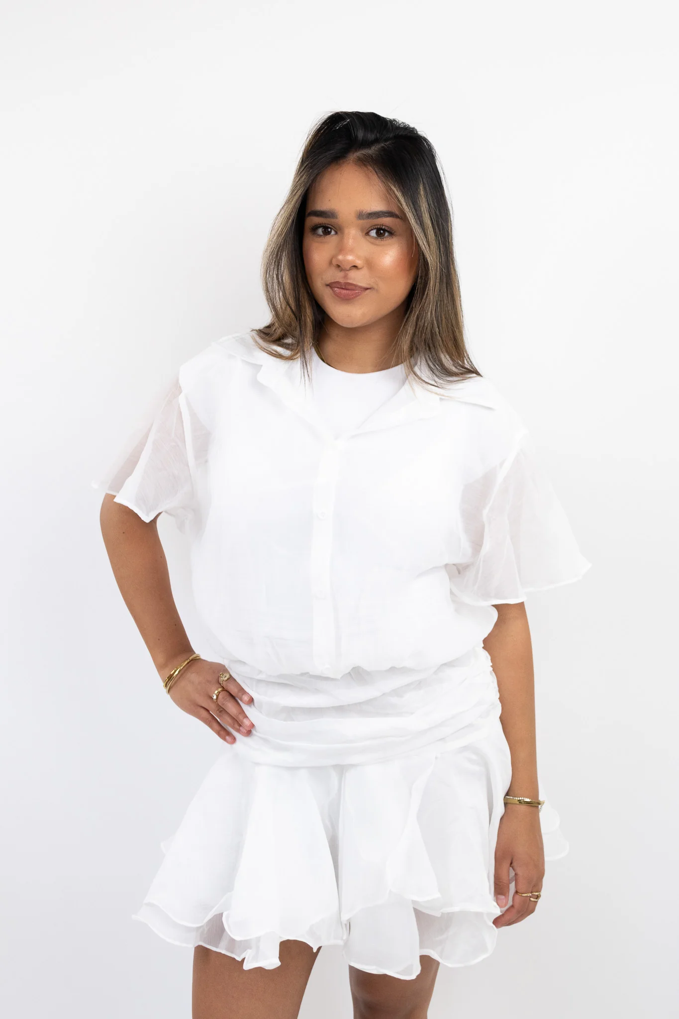 Topaz flowy dress - Image 9